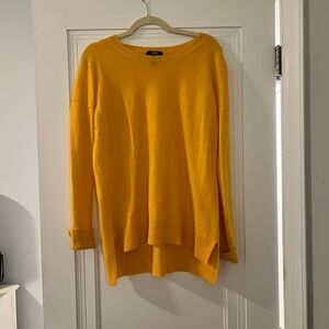Aqua Mustard Women's Cashmere Sweater